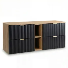 szafka-pod-umywalke-140-cm-czarny-orzech-z-ryflowanymi-frontami-willy
