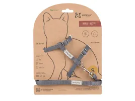 amiplay-szelki-smycz-dla-kota-samba-cat-m-szary