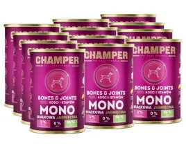 champer-bonesandjoints-z-jagniecina-mokra-karma-dla-psa-12x400g