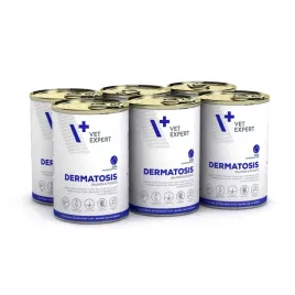 vet-expert-vd-dermatosis-dog-salmon-and-potato-6x400g