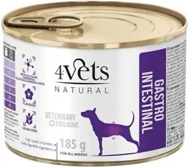4vets-natural-dog-gastro-intestinal-185g