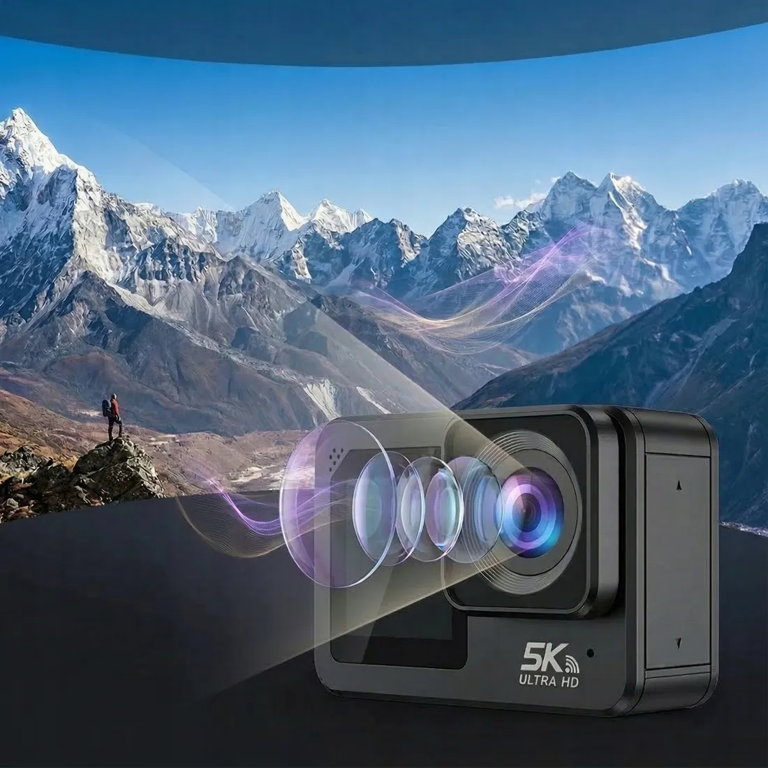 kamera-sportowa-5k-uhd-60fps-akcesoria-wifi-usb-c-pilot-stabilizacja-stan-nowy