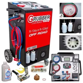 grubber-stacja-klimatyzacji-r134a-1234yf-off-road-przewody-6m-akcesoria