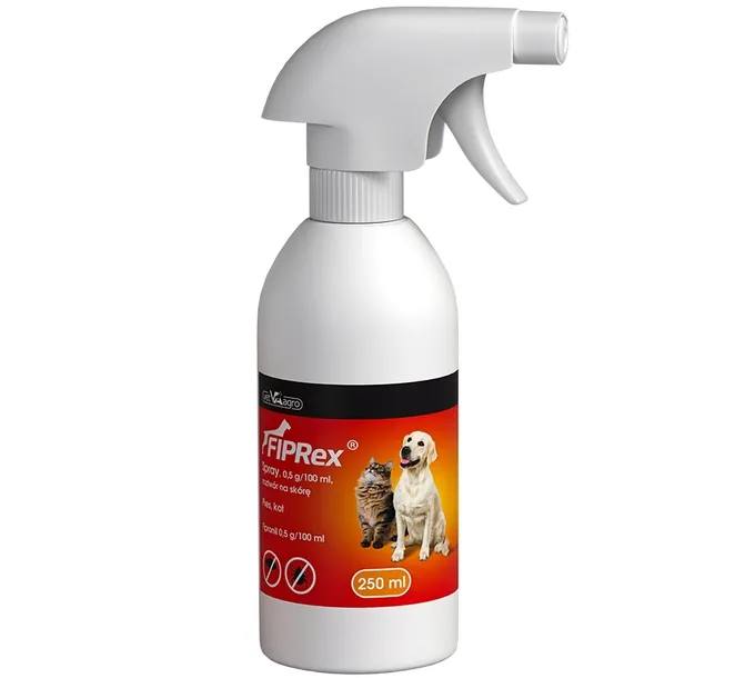 Fiprex Spray Środek na Pchły i Kleszcze 250ml