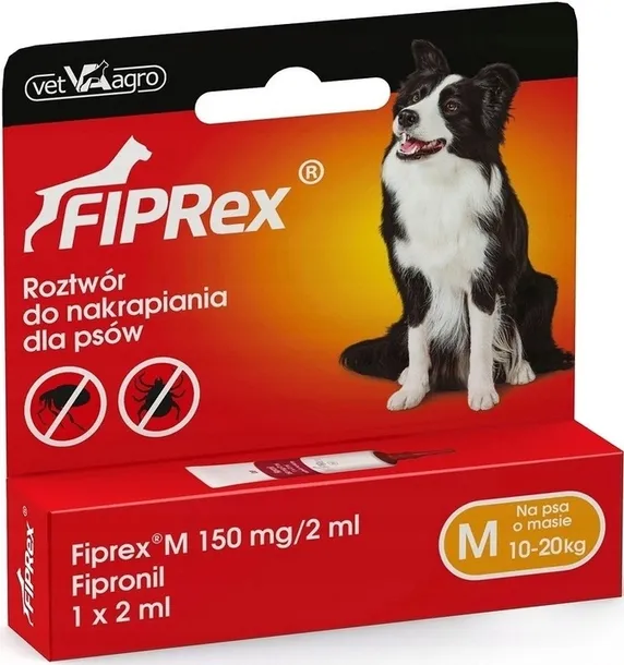 VETAGRO FIPREX SPOT ON M 10-20 KG 1 SZT.