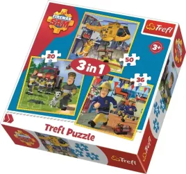 puzzle-do-ukladania-trefl-3w1-106-elementow-strazak-sam-w-akcji