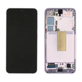 org-wyswietlacz-lcd-samsung-s23-5g-sm-s911-fioletowy-z-ramka