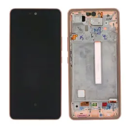 org-wyswietlacz-lcd-samsung-a53-5g-2022-sm-a536-pomaranczowy-z-ramka