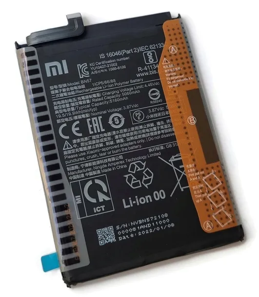ORG Nowa oryginalna bateria BN57 do Xiaomi Pocophone Poco X3 | Poco X3 Pro