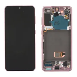 org-wyswietlacz-lcd-samsung-galaxy-s21-5g-sm-g991-rozowy-z-ramka