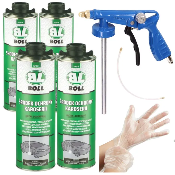 BOLL ZESTAW BARANEK DO KONSERWACJI 4L +PISTOLET