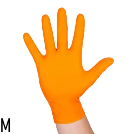 rekawice-nitrylowe-grip-promates-pomaranczowe-m-wytrzymale-ochronne