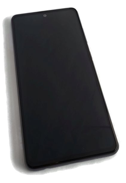 ORG Wyświetlacz LCD oryginalny ramka Samsung Galaxy A52 |A52 5G czarny