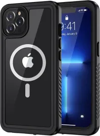 lanhiem-etui-wodoodporne-360-magsafe-do-iphone-13-pro-max-bezbarwno-czarne