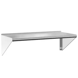 polka-scienna-100x45x31-cm-srebrna-stal-nierdzewna