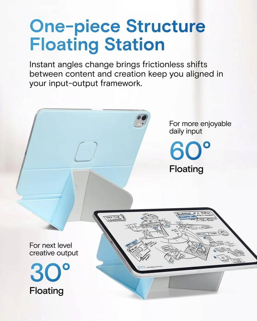 moft-dynamic-folio-case-etui-do-ipad-pro-13-m4-stojak-szaro-niebieski-stan-nowy