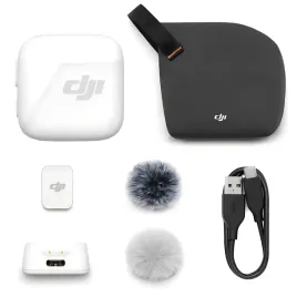 dji-mic-mini-1x-tx-bialy-transmiter-nadajnik-mikrofon-bezprzewodowy