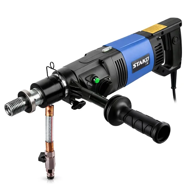 WIERTNICA OTWORNICA DIAMENTOWA DO BETONU Z MIKROUDAREM STAKO 2300W fi 202mm