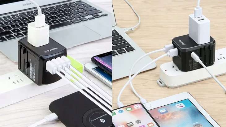 ladowarka-sieciowa-zasilacz-4xusb-usb-c-szybka-kilka-urzadzen-na-prezent-stan-nowy-marka-blashorn