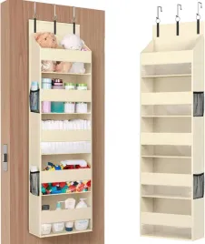 wiszacy-organizer-kieszenie-boczne-5-poziomow-na-odziez-akcesoria-bezowy