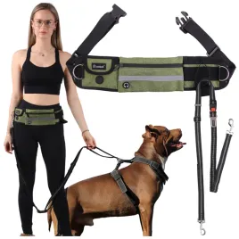 smycz-pas-biodrowy-nerka-dla-psa-sportowa-regulowana-amortyzator-mocna-50kg