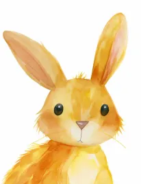 plakat-50x65cm-slodki-zajaczek