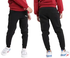 puma-dzieciece-spodnie-dresowe-bawelniane-czarne-z-polarem-r-140