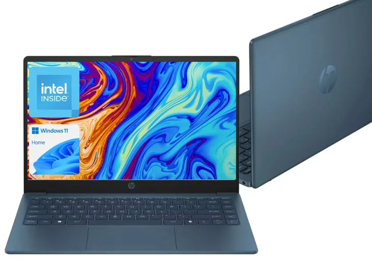 Laptop HP 14 Intel 4 rdzenie 4GB 128GB RAM 14" MAT W11 BT5.4 LEKKI DO NAUKI