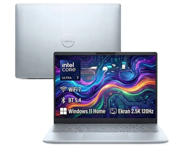 WZMOCNIONY Dell 14 PLUS ULTRA 7 256V 16GB 512GB 2.5K 120Hz 100% sRGB W11