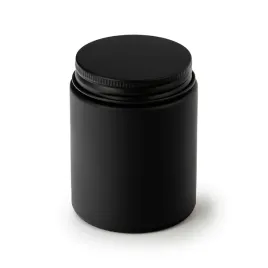 sloik-do-swiec-pojemnik-szklany-matowy-czarny-z-czarnym-wieczkiem-170-ml