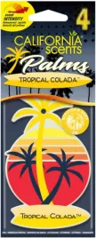 california-scents-tropical-zawieszka-do-auta-4pack