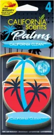 california-scents-california-clean-zawieszka-do-auta-4pack