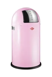 wesco-pushboy-kosz-na-smieci-50l-rozowy-stalowy-pedalowy-lazienkowy
