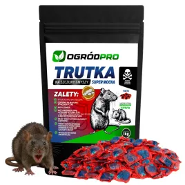 Zdjęcie produktu Trutka na szczury myszy gryzonie mocna do deratyzacji trucizna 1 kg