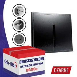 drzwiczki-rewizyjne-inspekcyjne-dwuskrzydlowe-maxi-100x100cm-czarne