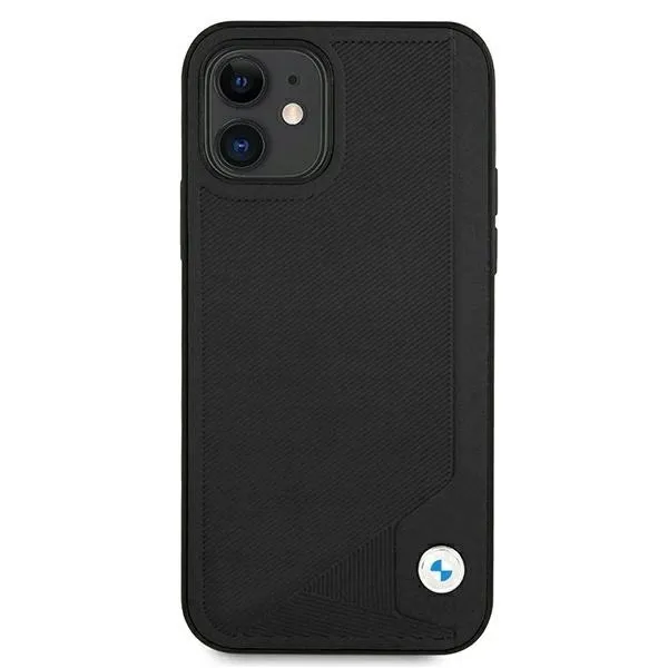 etui-bmw-leather-deboss-na-iphone-12-mini-czarne-kolor-czarny