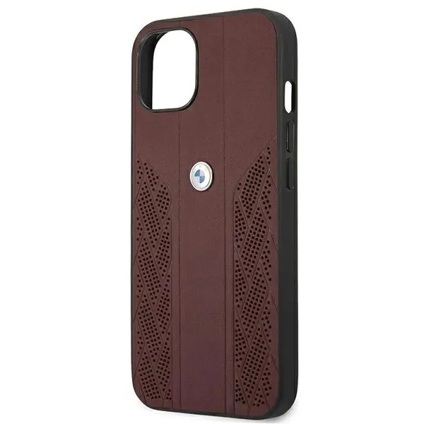 etui-bmw-leather-curve-perforate-na-iphone-13-czerwone-material-metal