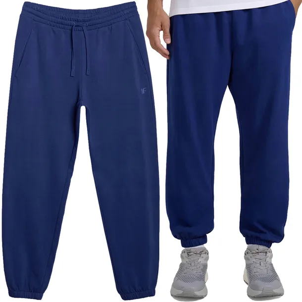 Spodnie Dresowe Męskie 4F Joggery Sportowe Dresy Bawełniane M1139-031S-S