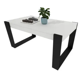 stolik-kawowy-karo-92-cm-z-polka-bialy-czarny-loft-do-salonu-92x536x44