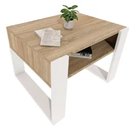stolik-kawowy-karo-65-cm-z-polka-dab-sonoma-bialy-loft-do-salonu-65x536x45