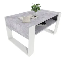 stolik-kawowy-karo-92-cm-z-polka-beton-bialy-loft-92x536x45