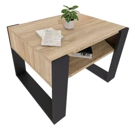 stolik-kawowy-karo-65-cm-z-polka-dab-sonoma-loft-do-salonu-65x536x45