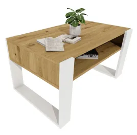 stolik-kawowy-karo-92-cm-z-polka-dab-artisan-bialy-loft-92x536x45