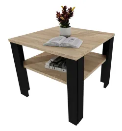 stolik-kawowy-kwadrat-53-cm-z-polka-dab-sonoma-czarne-loft-53x53x47