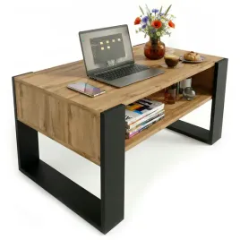 stolik-kawowy-karo-92-cm-z-polka-dab-wotan-czarny-loft-92x536x45