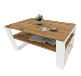 stolik-kawowy-kaja-91-cm-z-polka-dab-wotan-bialy-loft-do-salonu-91x51x44