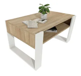 stolik-kawowy-karo-92-cm-z-polka-dab-sonoma-bialy-loft-92x536x45