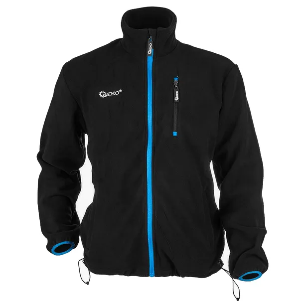BLUZA POLAROWA WYGODNY CZARNY POLAR GEKO ROZMIAR M 280G/M2