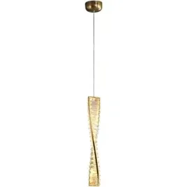 lampa-wiszaca-led-bohemia-50-cm-iluminar-10w-3000k-zloty-krysztal-ip20-230v