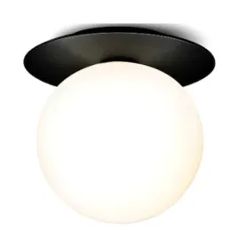 mleczna-kula-plafon-18cm-czarny